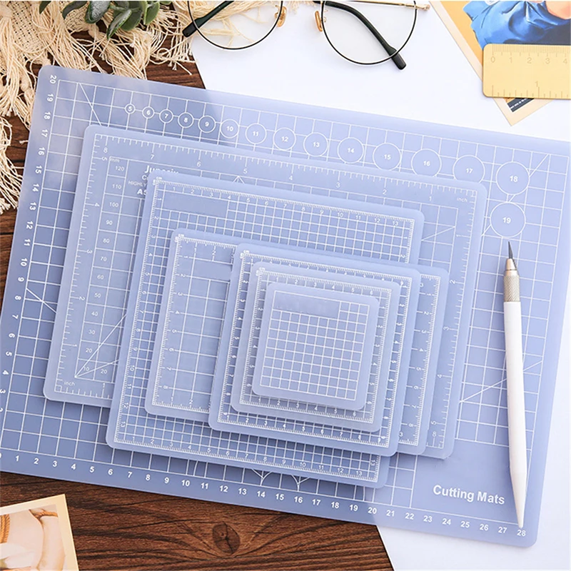 

Multi-Size PVC Cutting Mat Patchwork Cut Pad Tools Durable DIY Handmade Self-healing Cutting Plate Carving Art Tool Cricut Tools