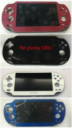 4 Цвета для Playstation PS Vita PSV 1000 1001 1004 Oled Lcd Экран Дисплей + Сенсорная Цифровая Рамка Черный/Белый/Синий/Красный включить.