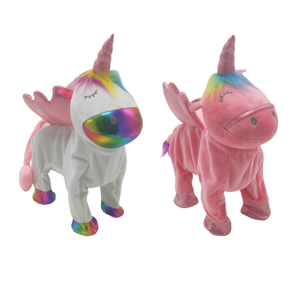 

Electric Dancing Singing Unicorn Stuffed Animal Toy Electronic Robot Pet