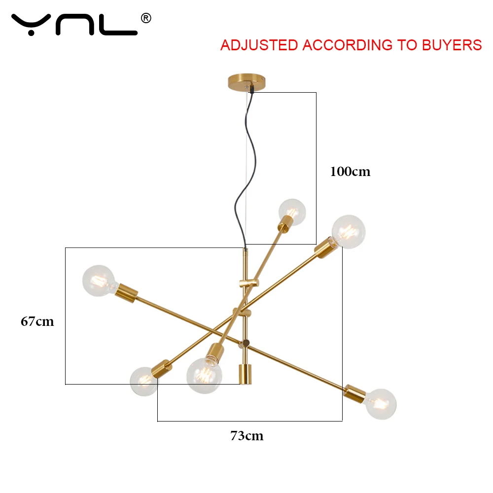Современные подвесные светильники в скандинавском стиле для гостиной столовой