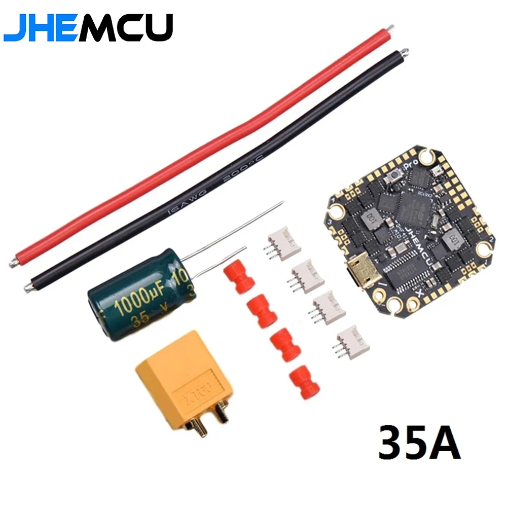 Контроллер полета JHEMCU GHF411AIO Pro F4 25 А 35 | Игрушки и хобби