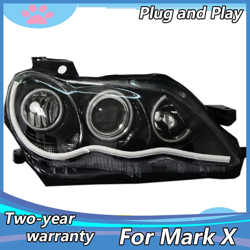 

Car Styling Head Lamp for Toyota Reiz Headlights 2006-2009 Mark X LED Headlight Bi-Xenon Head Lamp LED DRL Car Lights
