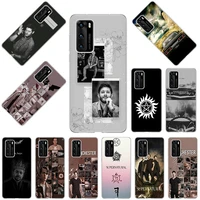 phone case for huawei p40 lite p30 p20 pro y7a y9a p smart 2021 y6 y7 y5 2019 supernatural cool silicone tpu soft cases cover