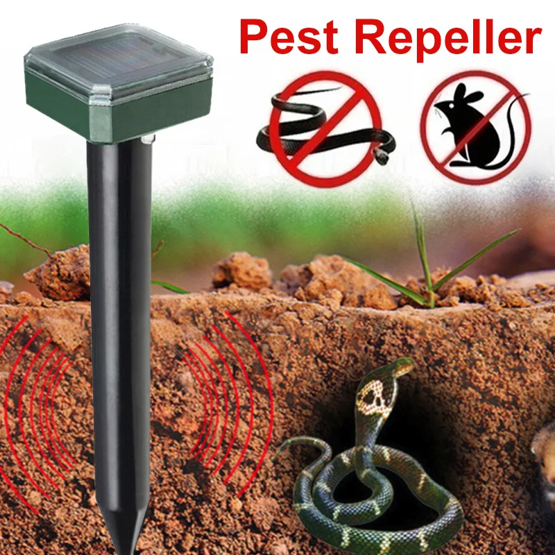 Ультразвуковой от крыс Отпугиватель москитов средство 1 2 V 600 мА/ч двор Эко