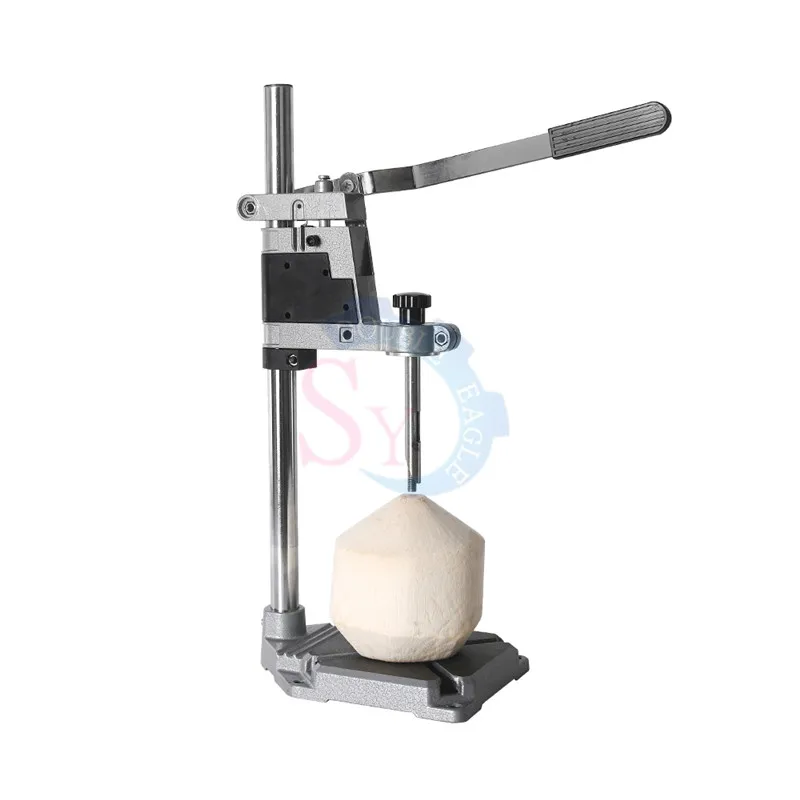 

Высокоэффективный коммерческий мини Ручной пресс Открыватель кокоса экстрактор/зеленый кокосовый рычаг ручной Дырокол машина