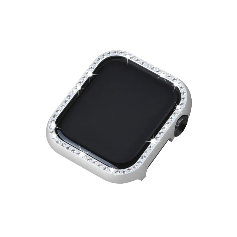 ProBefit блестящее со стразами защитный чехол для Apple Watch Series 3 2 1 38 мм 42 мм Чехлы для iWatch 5 4 Металлический Чехол