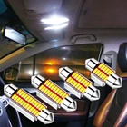 Автомобисветодиодный ная лампа C5W C10W для внутреннего освещения для Subaru Forester SG SH SJ SK Outback WRX STI XV Impreza Legacy Tribeca