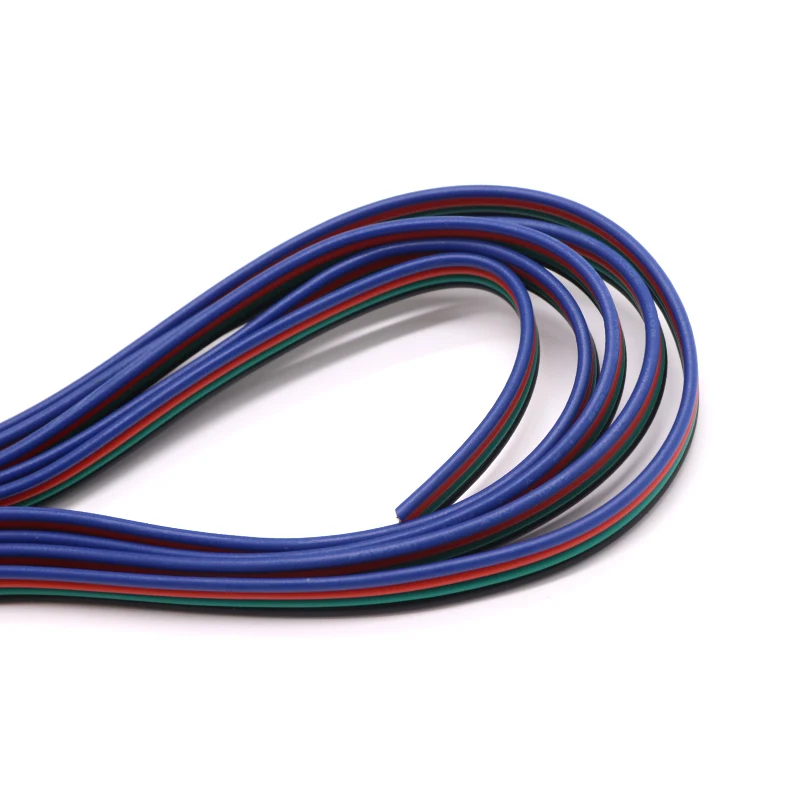 5 м/10 м электрический провод 18/20/22AWG 2/3/4/5/6 pin Кабельный разъем Электрический кабель