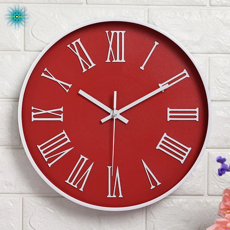 2019 новые классические настенные часы в современном стиле винтажные круглые