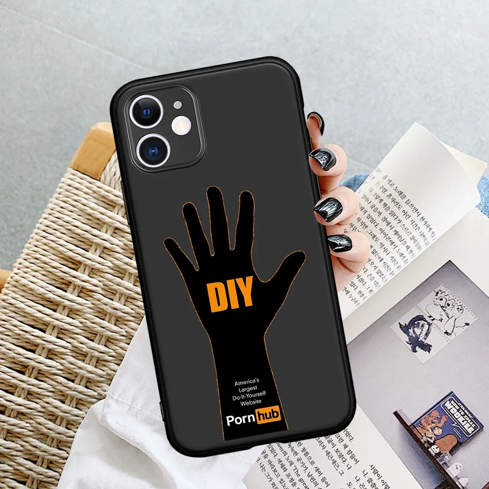 

Hot Pornhub Tumblr Luxury Unique Design TPU Phone Case For iPhone 11 12 Pro Max 8 7 6 6S Plus XR X XS Max 5 5S SE 2020 Cover
