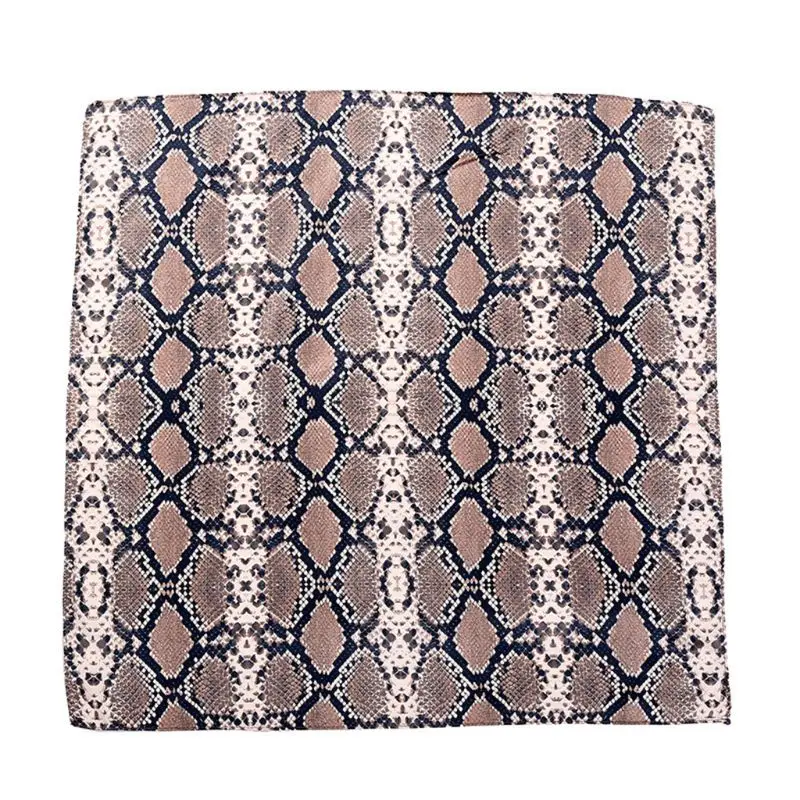 Женский атласный квадратный шарф в Корейском стиле винтажный офисный шейный