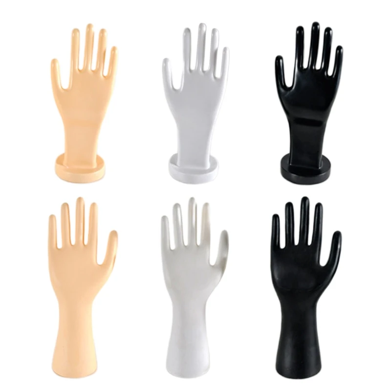 

Fashion Mannequin Hand Arm Model Jewelry Holder Women Rings Watches Necklace Bracelet Display Stand