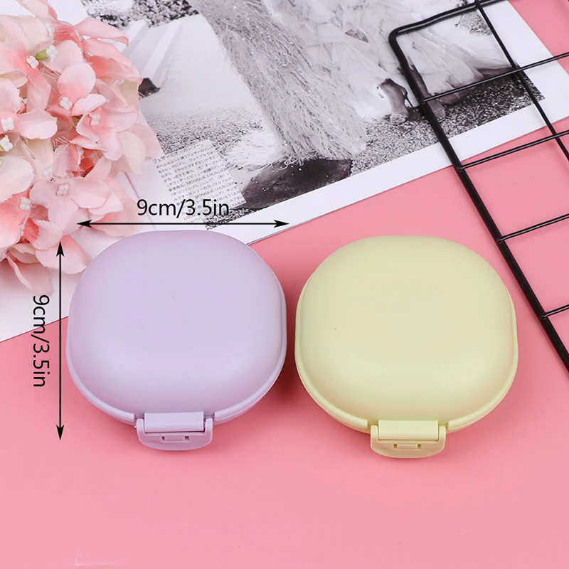 

2020 New Travell Soap Dish Box Case Holder Hygienic Easy To Carry Soap Box
