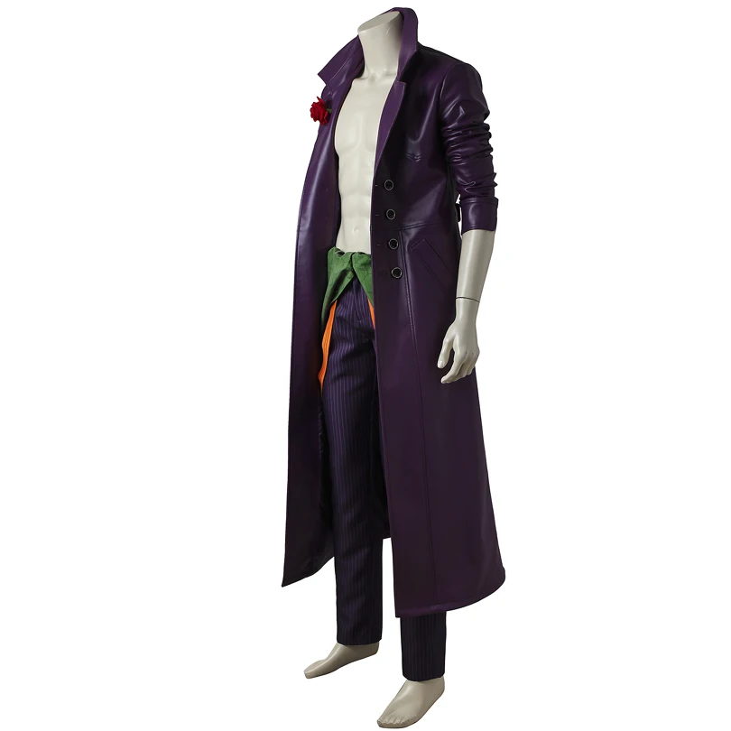 Костюм Джокера Лиги несправедливости для косплея Хэллоуина взрослых наряд