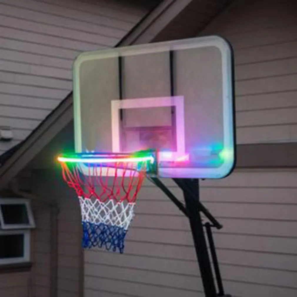 

Awesome Basketball Hoop Sensor-Activated Led Strip Light 8 Flash Modes Basketball Box Led Colorful Light Bar