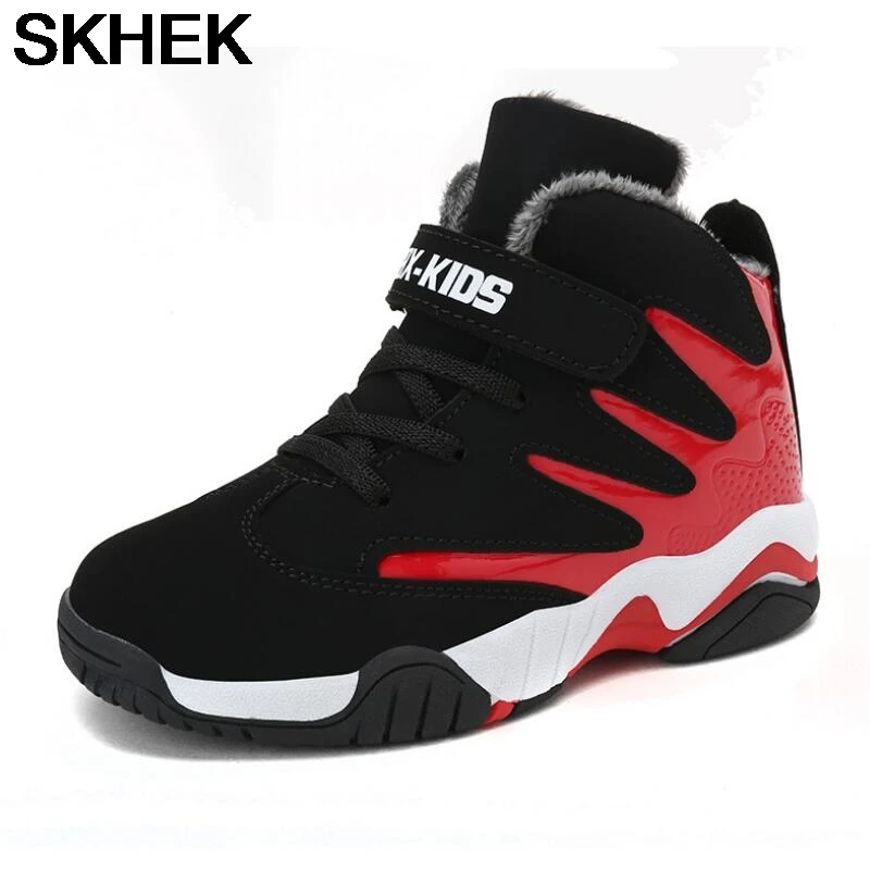 

SKHEK/Новинка 2020 года; Зимняя детская спортивная обувь; Плотные детские теплые Нескользящие кроссовки из хлопка; Осенняя повседневная обувь д...