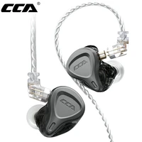 cca csn 1ba 1dd hybrid noise reduction earphone in ear earbuds monitor headphones sport game hifi headset auriculares