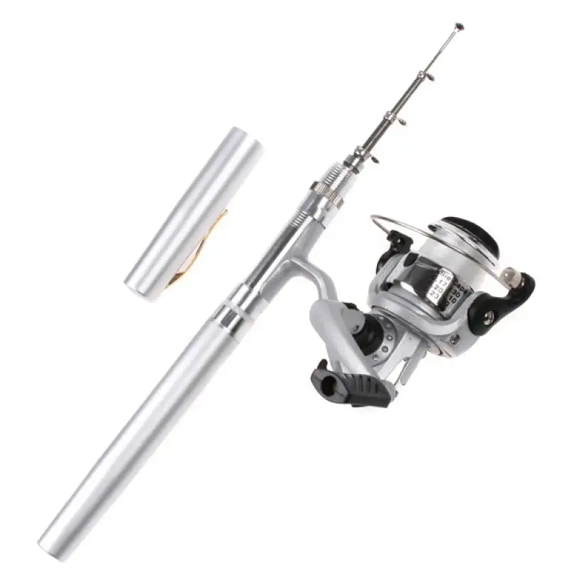 

Fishing Rod Pole Baitcasting Rods Aluminum Alloy2B Fishing Reel Wheel Combos + Fishing Line Pesca Rod Combo Pesca