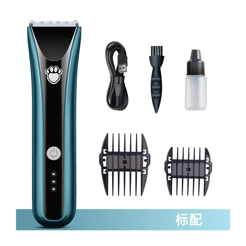 

Водонепроницаемая бритва для собак, электрический толкатель для домашних питомцев, электрический триммер для кошек и собак, набор для уход...