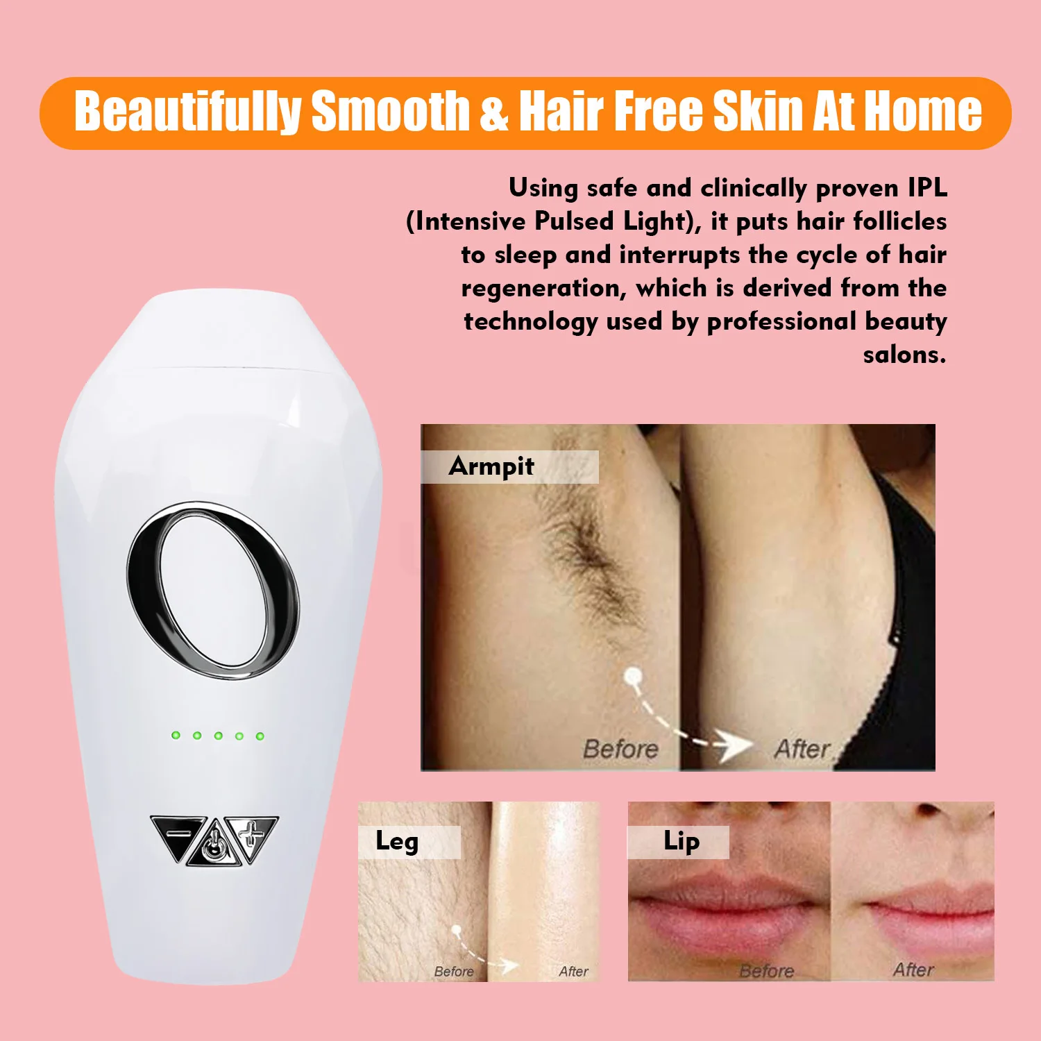 Мини Портативный эпилятор для женщин лазерный депилятор перманентное удаление