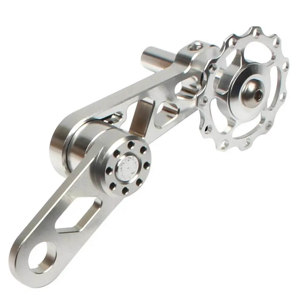 

Folding Bike Chainring Tensioner Rear Derailleur Chain Guide Pulley for Oval Tooth Plate Wheel Chain Xipper Bike Parts