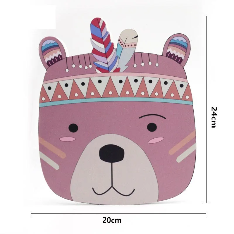 Настенные стикеры в скандинавском стиле с милыми мультяшными стикерами из