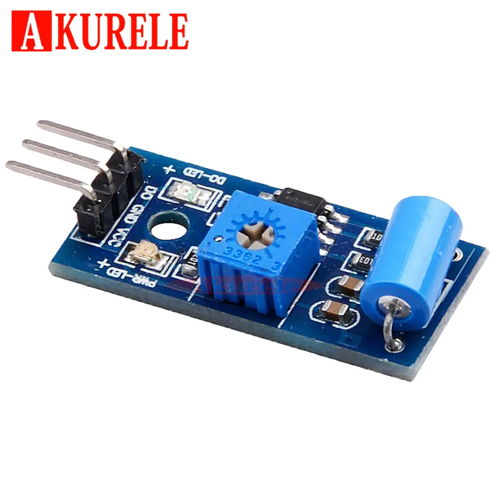 10 шт. нормально закрытый модуль датчика вибрации для робота сигнализации Arduino DIY