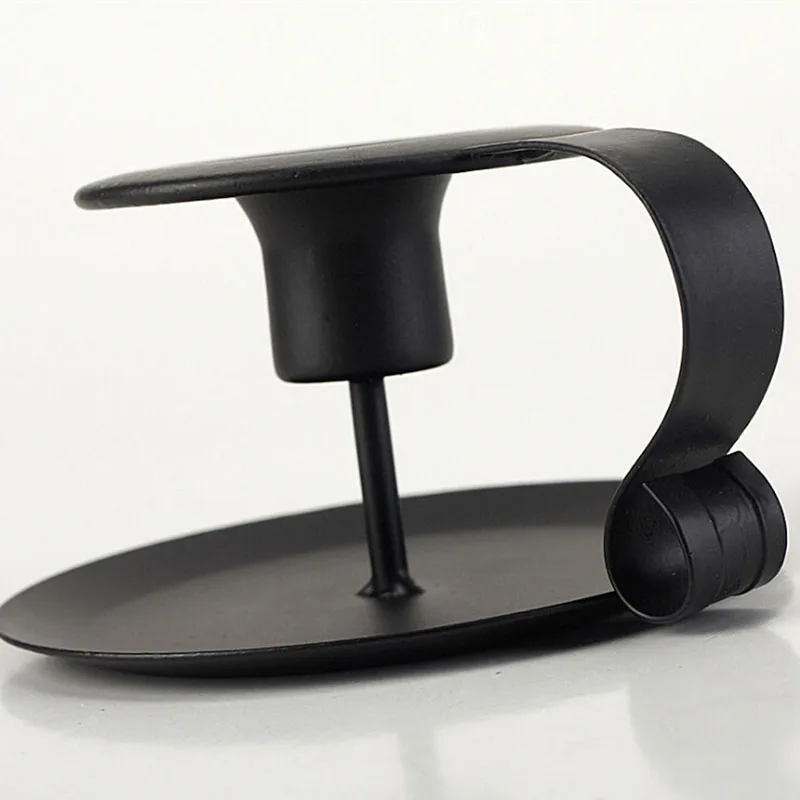 Винтажный Классический конусный подсвечник держатель Железный Европейский