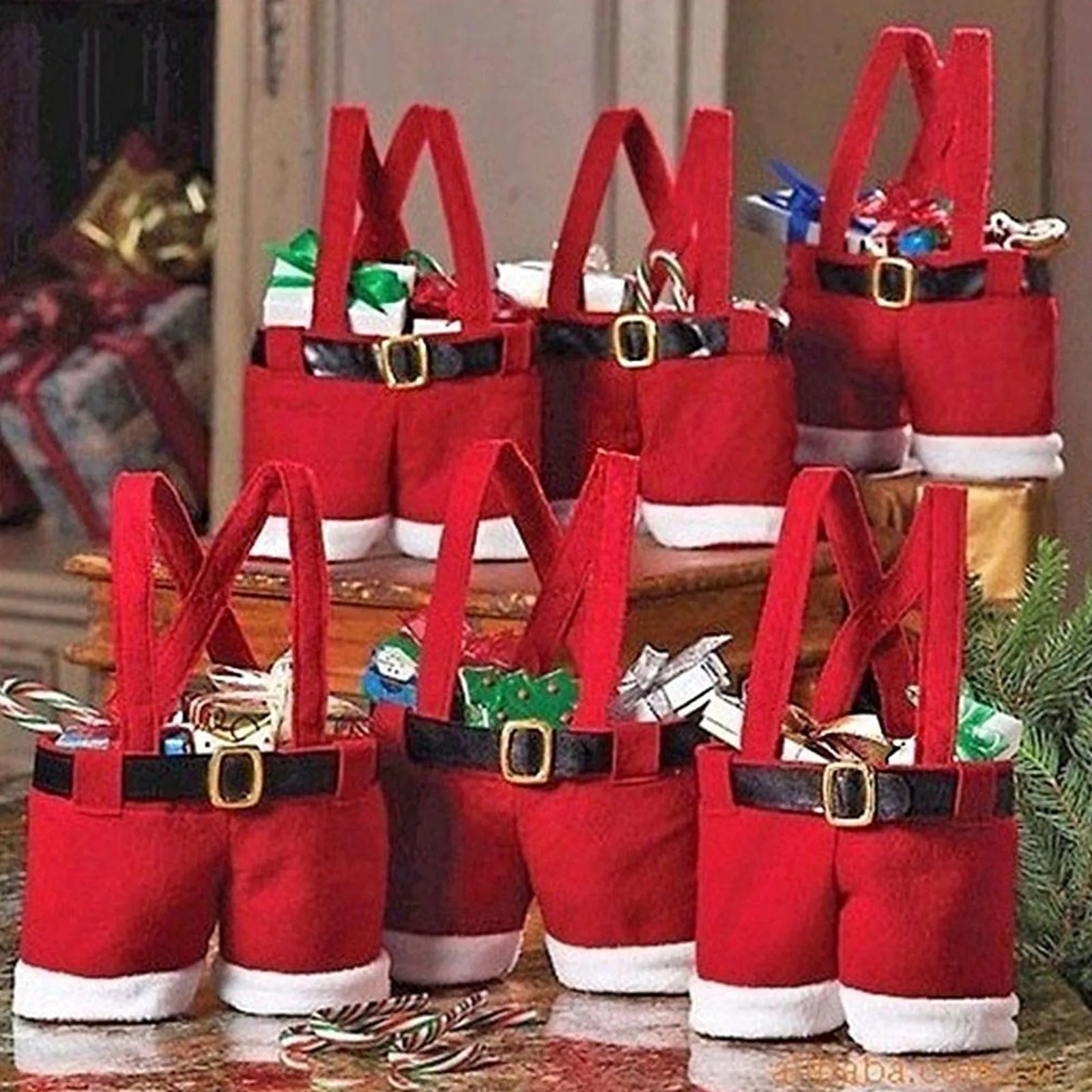 

Christmas Candy Bag Decoration Christmas Gift Bag Wedding Candy Bag 2022 Christmas Christmas Decorations Fluffy Wings