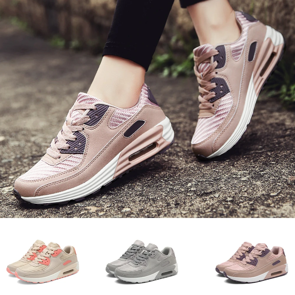 

2021 Sneakers Women Casual Breathable Sport Shoes Lace Up Loafers Ladies heighten Sneakers New Outdoor Walking Running Shoes