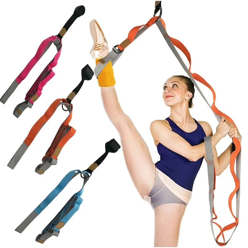 

Yoga Belt Band Door Flexibility Stretching Leg Stretcher Strap For Ballet Gym Trainer Accessories Full Splits Leg Stretch -40