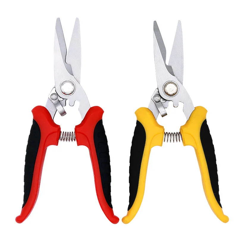 2020 многофункциональные ножницы электрика из нержавеющей стали ручные канавки
