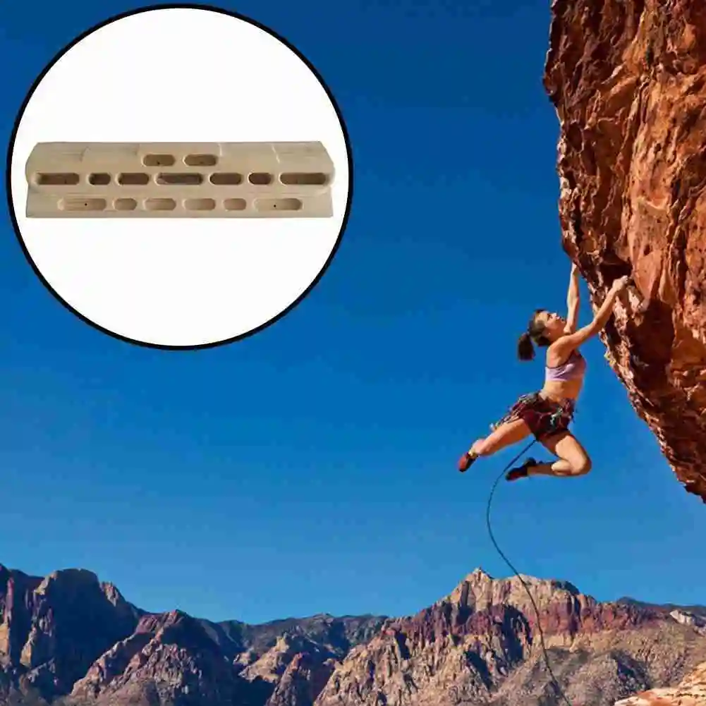 

1pc Rock Climbing Fingerboard Climbing Hangboard Rock Climbing Training Board Climbing Grip Board Fingerboard For Climbing