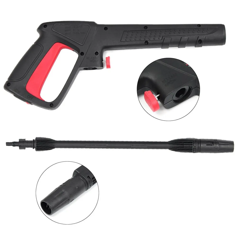 

High Pressure Washer Car Wash Spray Water Gun For AR / Black&Deck/ Bosch AQT House Garden Cleaning