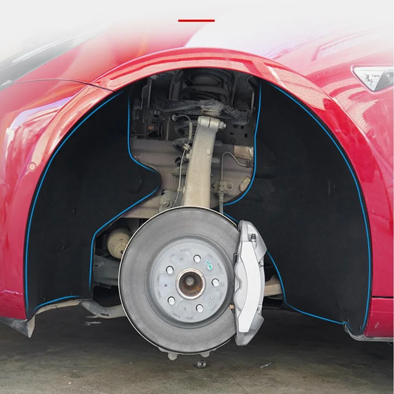 Хлопковые шумоизоляционные аксессуары для Tesla модель 3 2017 2018 2019 2 шт. | Автомобили и