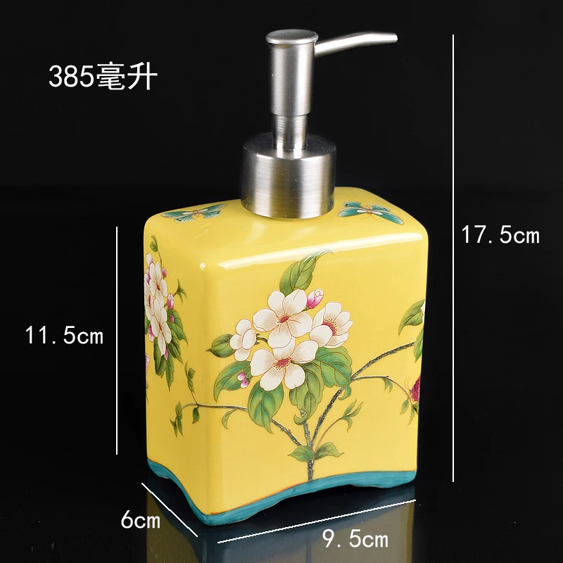 Декоративная керамика для ванной комнаты европейская ручная бутылка