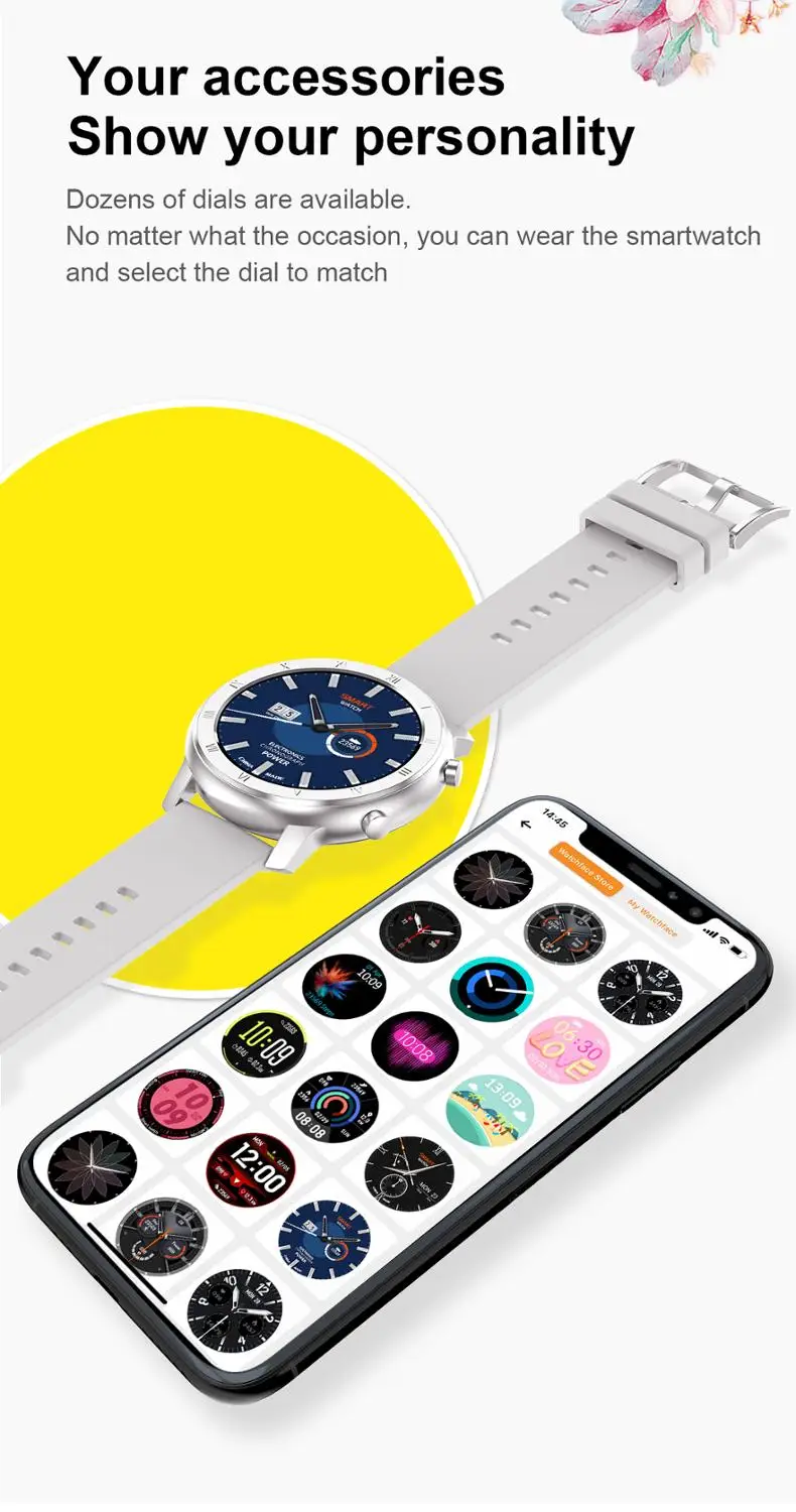 DT89 Смарт часы для женщин и мужчин ЭКГ мониторинг сердечного ритма кровяное