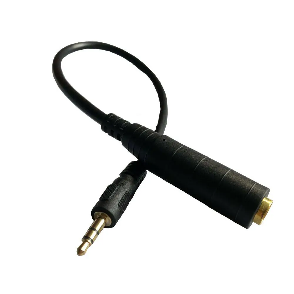 

Кабель-преобразователь 3,5 мм 1/8 "Папа-6,35 мм 1/4 мама стерео аудио адаптер