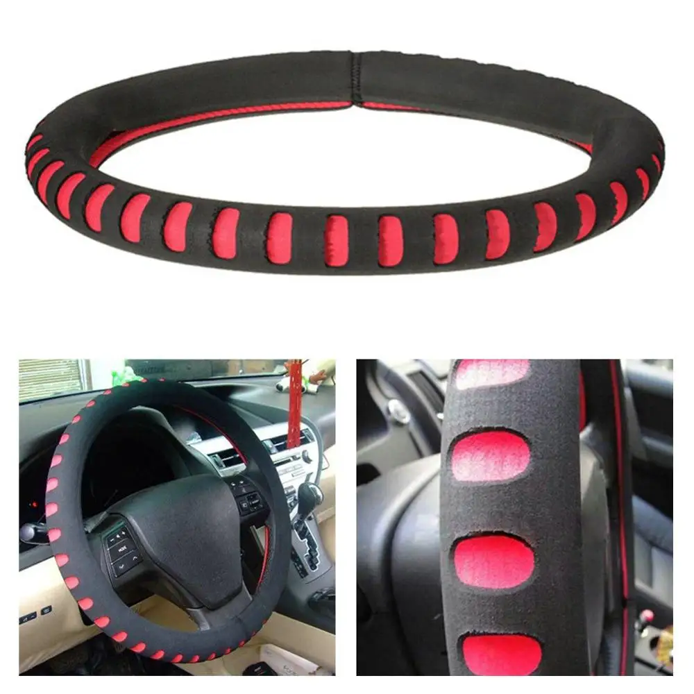 

Automotive Steering Wheel Cover Soft & Breathable EVA Foam Cover Fit for Car Steering Wheel with 38cm Diameter