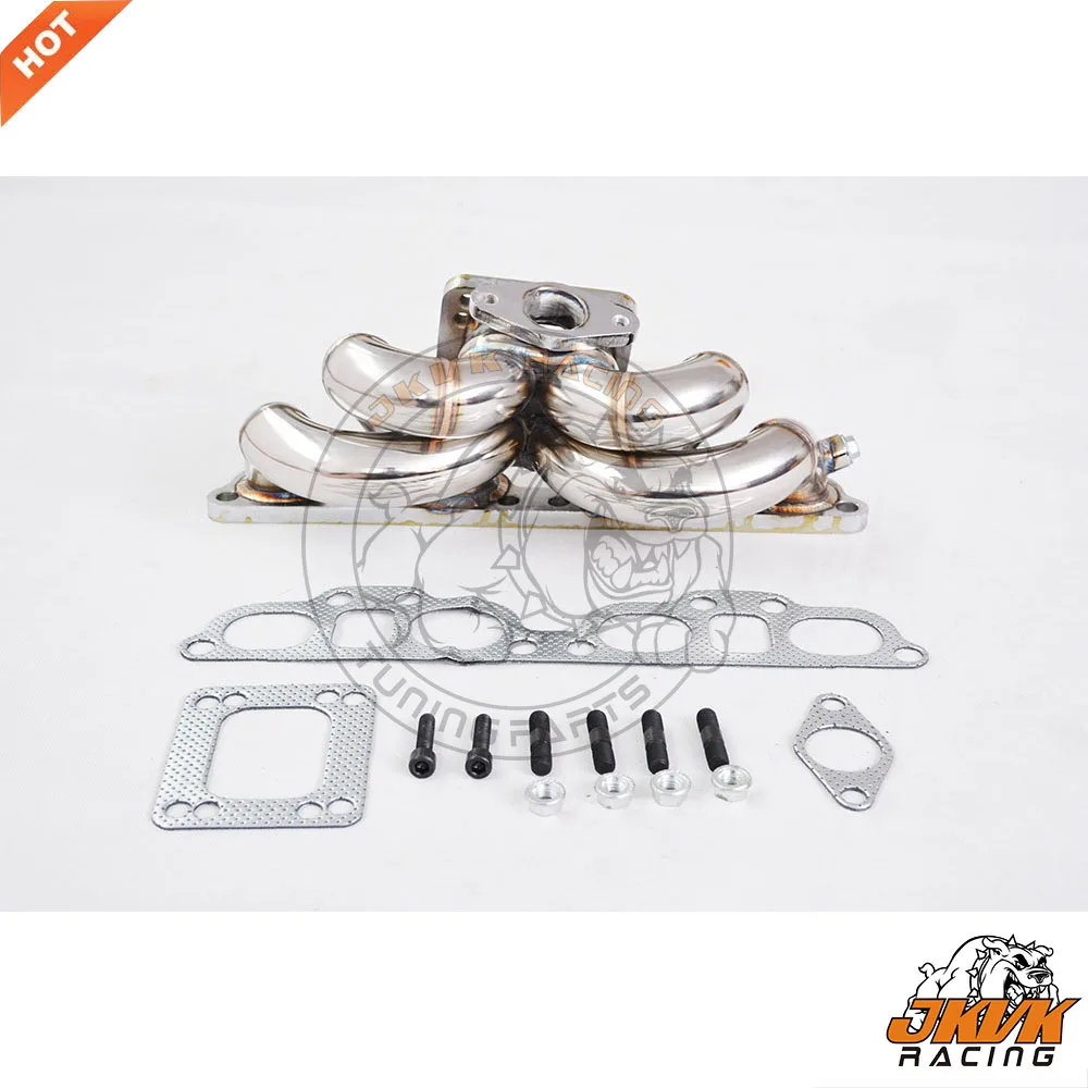 JKVK RACING T3/T4 42 мм Φ для 240SX S13 SR20det верхнее крепление 1989 1994|Выхлопной коллектор| |