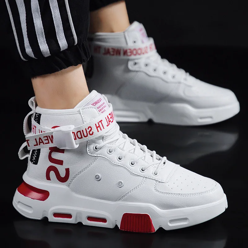 Обувь с высоким берцем Мужская трендовая спортивная обувь 2019 Новая Осенняя