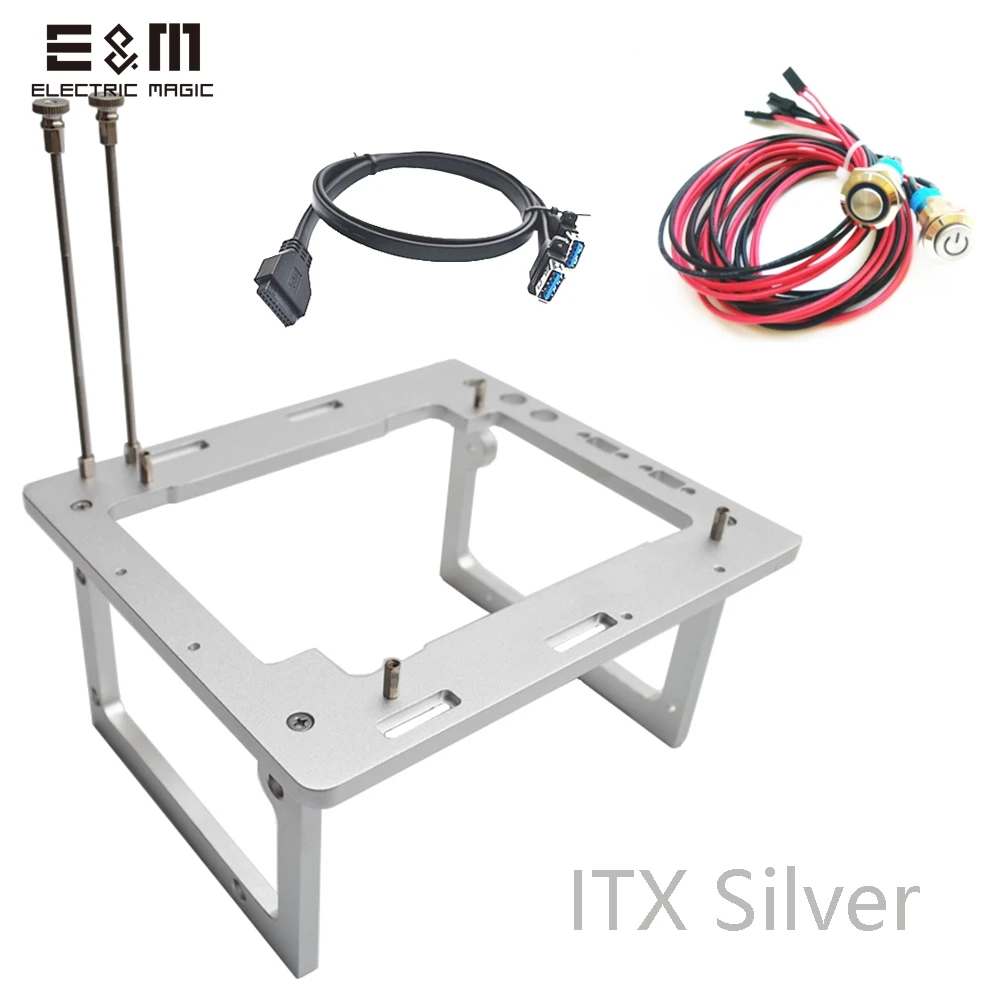 Тестовый стенд A4 Mini STX ITX MATX ATX PC с открытой рамой и вентилятором водяного