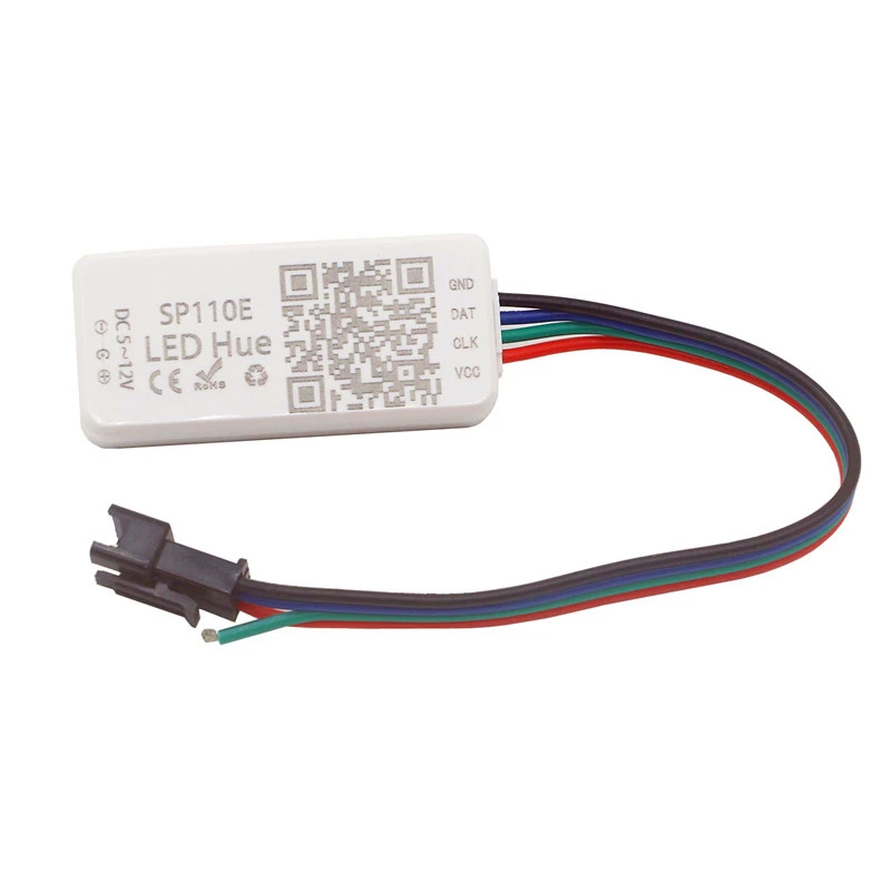 SP110E Bluetooth пиксельный светильник WS2811 WS2812B светодиодный диммер SK6812 RGB RGBW APA102 WS2801 пикселей светодиодный светильник IOS Android APP