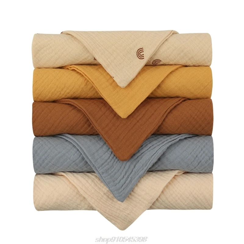 

Baby Handkerchief Soft Absorbent Gauze Burp Cloth Kids Wipe Cloth Newborn Face Towel Bibs Feeding Bath Towel J02 21 Dropship