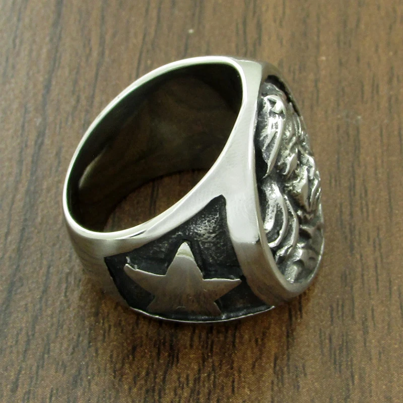 Кольцо Che Guevara из нержавеющей стали 316L в стиле панк-рок мужское кольцо с