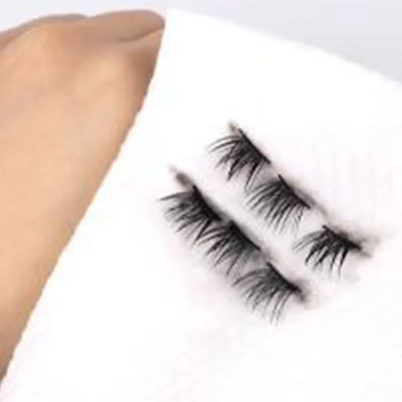 

1Box 3D Self-adhesive Segmented Eyelashes Wispy Fluffy False Eyelashes Extensions Natural Lashes Quick Wear Eye Makeup Tools