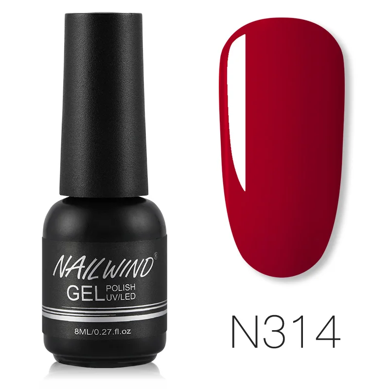 NAILWIND Гибридный лак набор все для маникюра Полупостоянный гель uv Vernis светодиодный гель лак впитывающийся художественный Гель-лак для ногтей - Цвет: RE11-N314