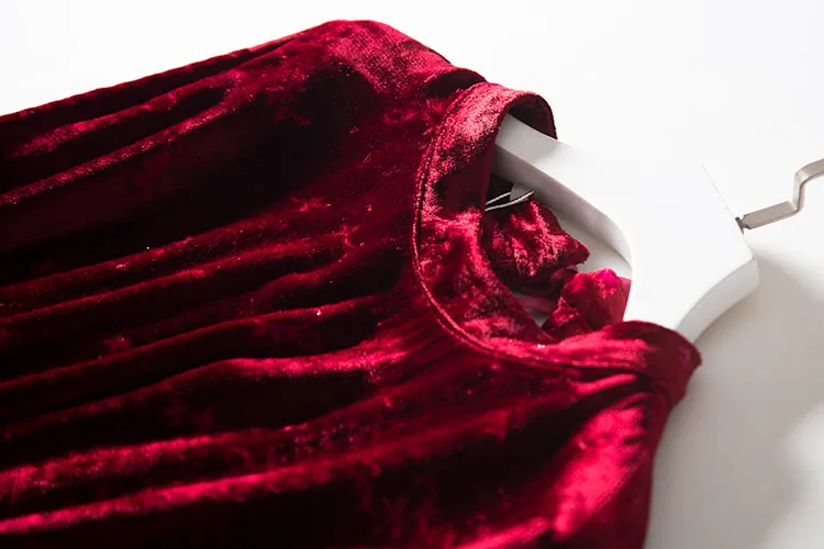 Длинное платье с длинным рукавом однотонное из шелка тутового шелкопряда и