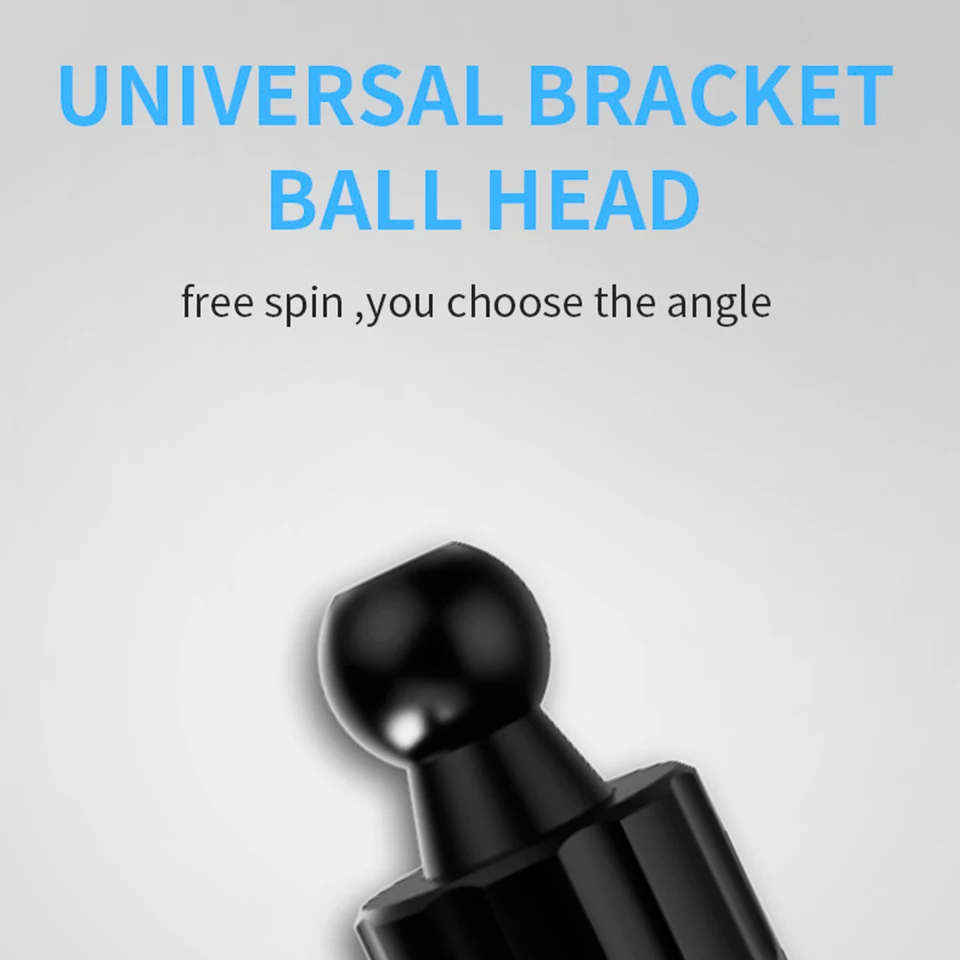 Sumitap Car Phone Holder Magnetic Support Air Vent Clip Universal 17mm Ball Head Mobile Stand Bracket Magnetic Car Mount Holders