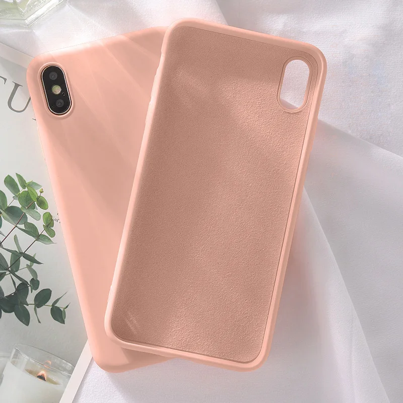 Силиконовый чехол для iPhone 11 Pro Max SE 2 2020 высококачественные официальные